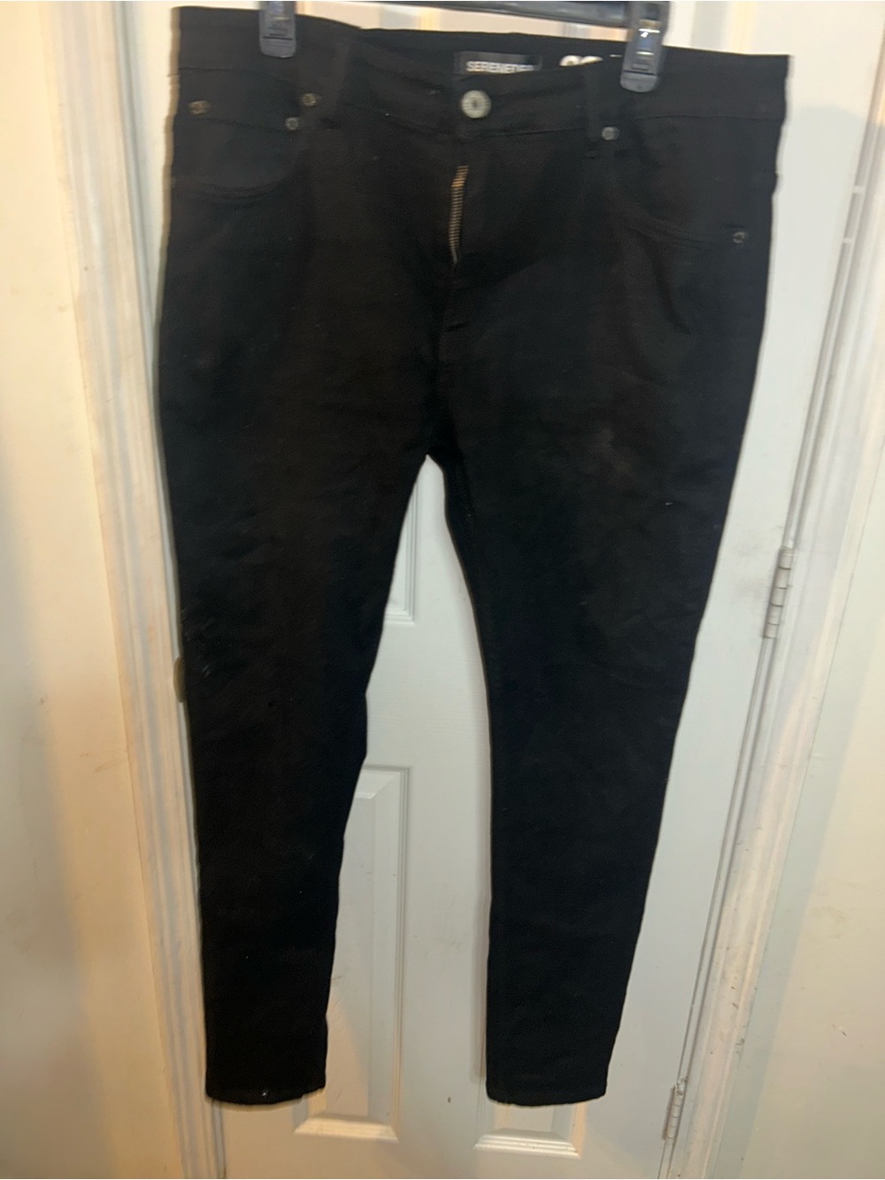 Serengeti Black Skinny Men’s Jeans